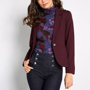 Timeless Tailoring Blazer in Brown